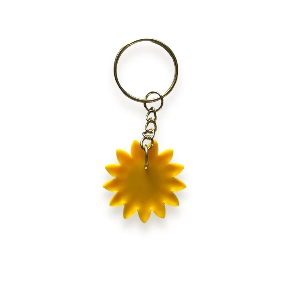 Sunflower Keychain